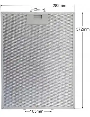 Filtro metálico campana Teka db1-90 Barato