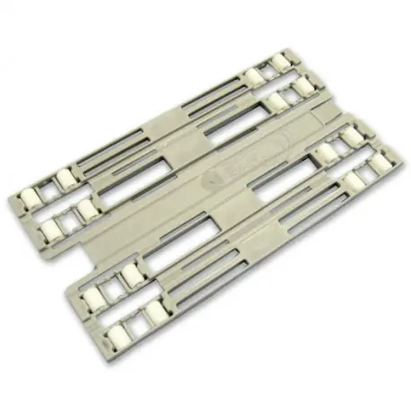 ANCASTOR, Soporte de ruedas para cesto compatible con lavavajillas Fagor, Edesa 1LF13SX, 2LF013SX, LE21P, LFA19S, ROMAN V061IT Última Oportunidad