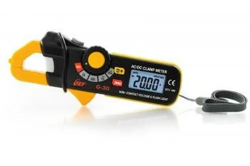 PINZA MINIATURA G30 CON LINTERNA CON DETECTOR TENSIÓN Económico