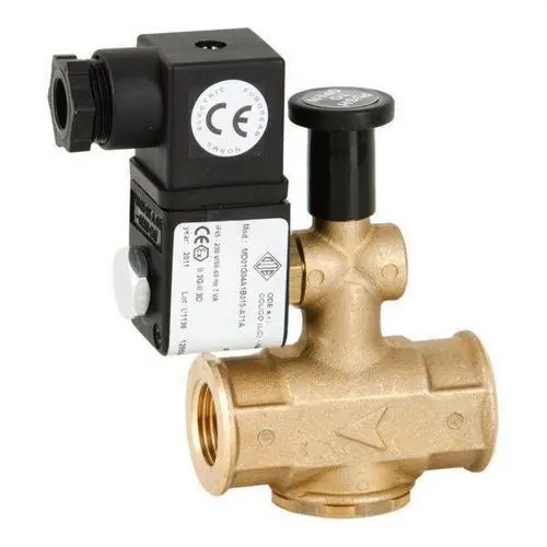Devolución Gratuita ELECTROVÁLVULA PARA GAS CON REARME MANUAL 3/4" 220V