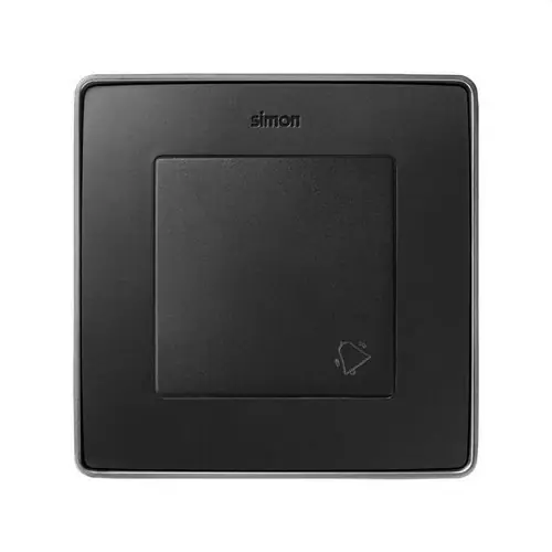 Ocasión Especial TECLA SIMON 82 PARA PULSADOR CAMPANA GRAFITO