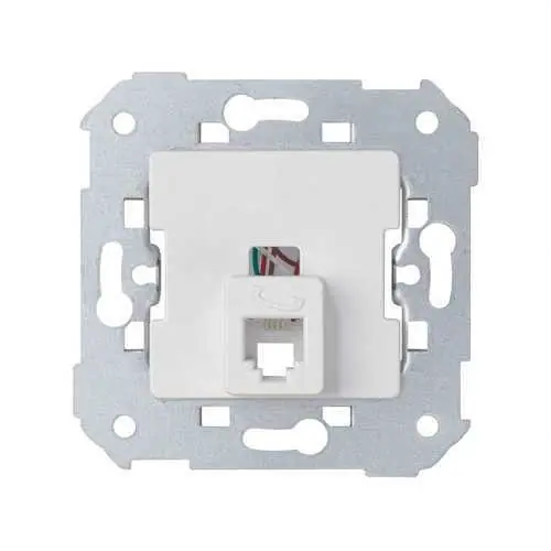Oferta MECANISMO SIMON 75 TOMA TELÉFONO CON 4 CONEXIONES BLANCO NIEVE