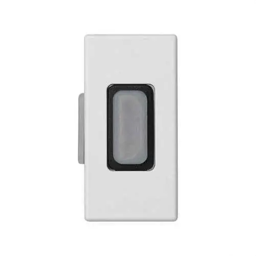 Precio De Fábrica PLACA SIMON K45 1/2" MECANISMO CON 1 CONECTOR TIPO A H-H BLANCO NIEVE
