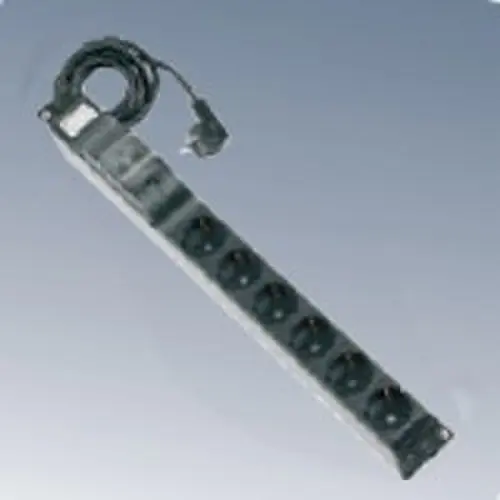 REGLETA ELECTROBLOCK CON 6 BASES MAGNETOTÉRMICAS GRIS A Buen Precio