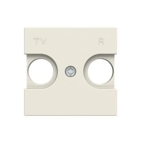 TAPA TOMA TV/R ZENIT BLANCO Precio De Fábrica