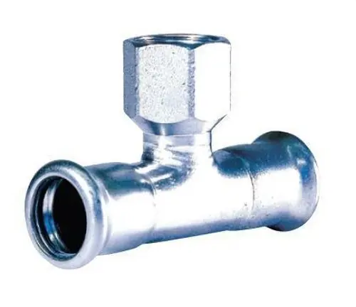 Envío Exprés TE ROSCADA DIÁMETRO 42x3/4x42mm ACERO AL CARBONO