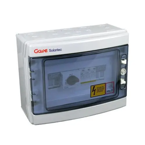 CAJA CX.1000VDC 1 MPPT(2 STRINGS X MPPT)FUS 20A SECC.40A+PTR.SBT.II(2 E./1 SAL.) Envío Exprés