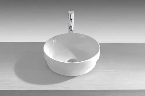 Promoción Exclusiva LAVABO CIRCLE 39,5cm SIN REBOSADERO BLANCO