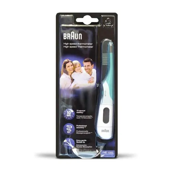Garantía De Devolución De Dinero BRAUN Termometro Digital PRT1000