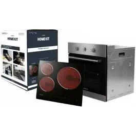 Stock Limitado Conjunto Vitrocerámica y Horno INFINITON Inox 59.5cm HV-CB65H30