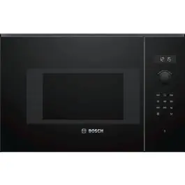 Microondas integrable Bosch 20L sin marco cristal negro BFL524MB0 Solo Hoy