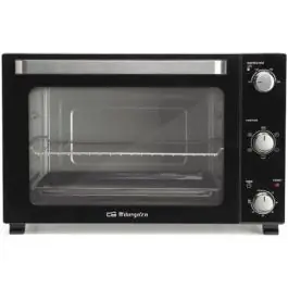 Horno de Sobremesa con Convección y Doble Cristal ORBEGOZO HOT608 Gran Oferta