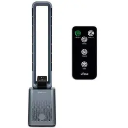 Ordenar Ahora Mismo Ventilador Torre Ufesa Osaka Sin Aspas 50W con Mando y 3 Velocidades 84105850