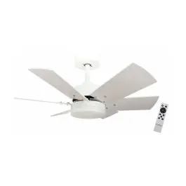 Novedad Ventilador de techo BASTILIPO Cala Blanca DC 75cm LED 6 vel. 5659