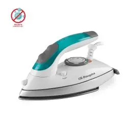 Última Versión Plancha viaje Orbegozo 1100W golpe vapor SV1020