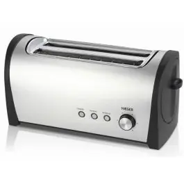 Oferta Flash Tostador HAEGER 2 Ranuras Largas Inox Desayuno Plus Multifunción TO14D010A